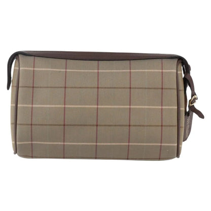 Burberry Nova check Pochette Canvas, Beige, Canvas, Clutch