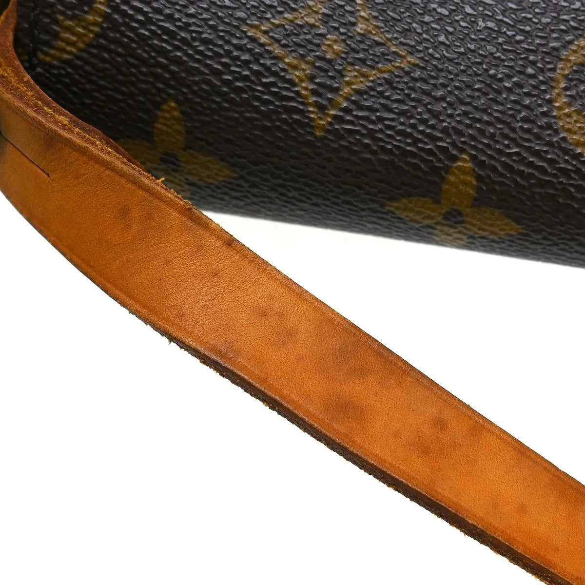 Louis Vuitton Cartouchiere Monogram Canvas, Brown, Canvas, Shoulder Bag