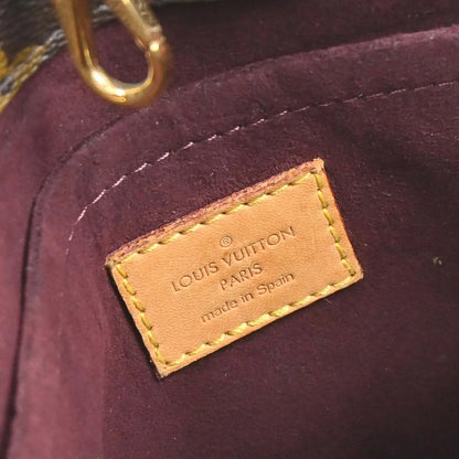 Louis Vuitton Montaigne Monogram, Brown, Canvas, Handbag