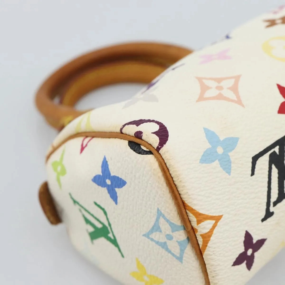 Louis Vuitton Speedy Mini HL Monogram Multicolor, White, Canvas, Handbag