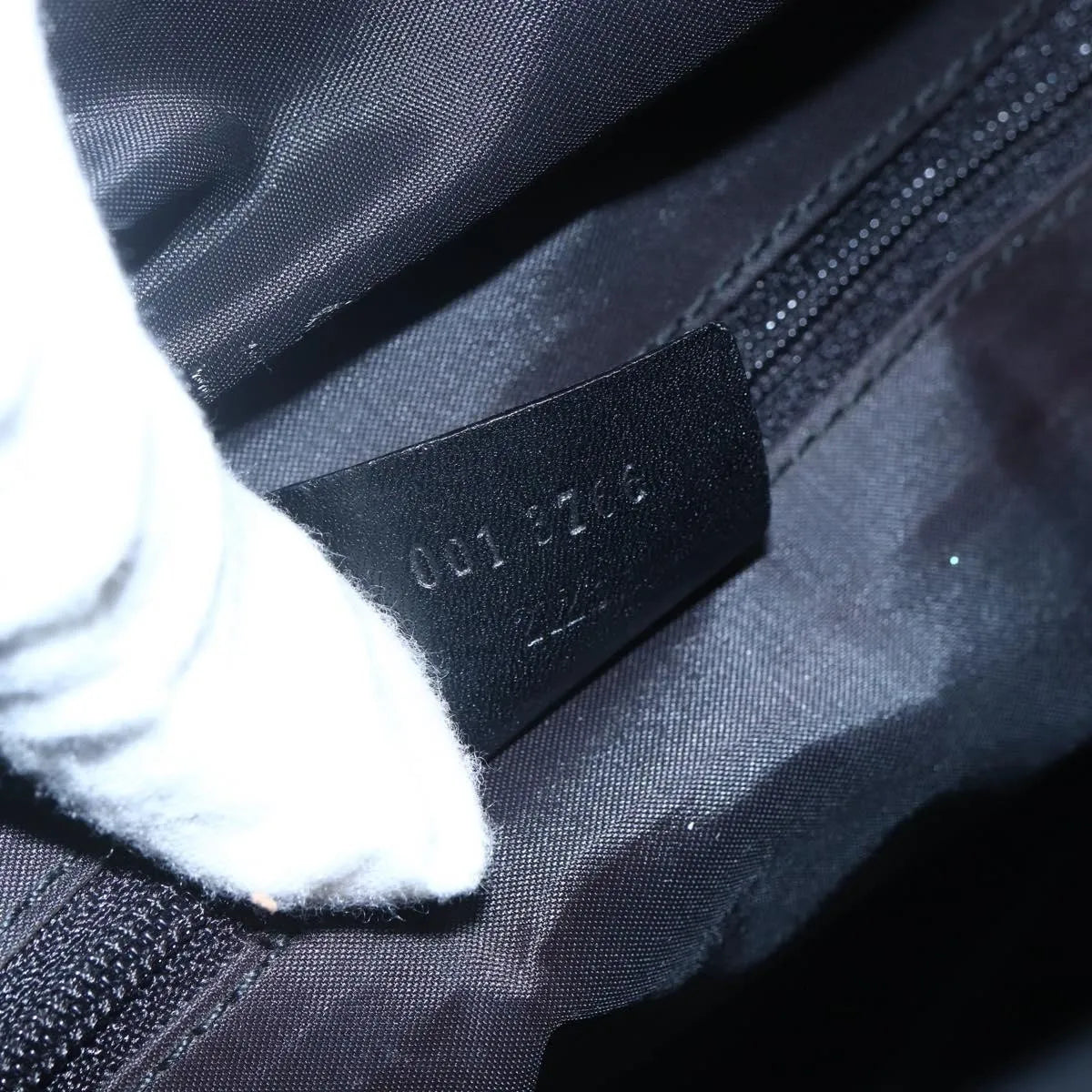 Gucci Vintage GG Canvas, Black, Canvas, Shoulder Bag