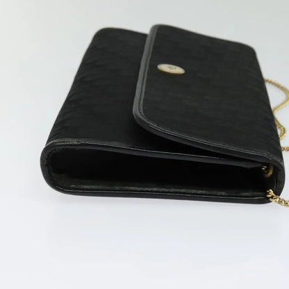 Christian Dior Vintage Trotter Canvas, Black, Canvas, Shoulder Bag