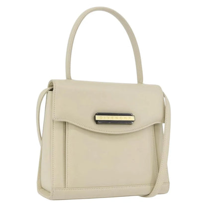 Givenchy Vintage Leather, Beige, Leather, Handbag