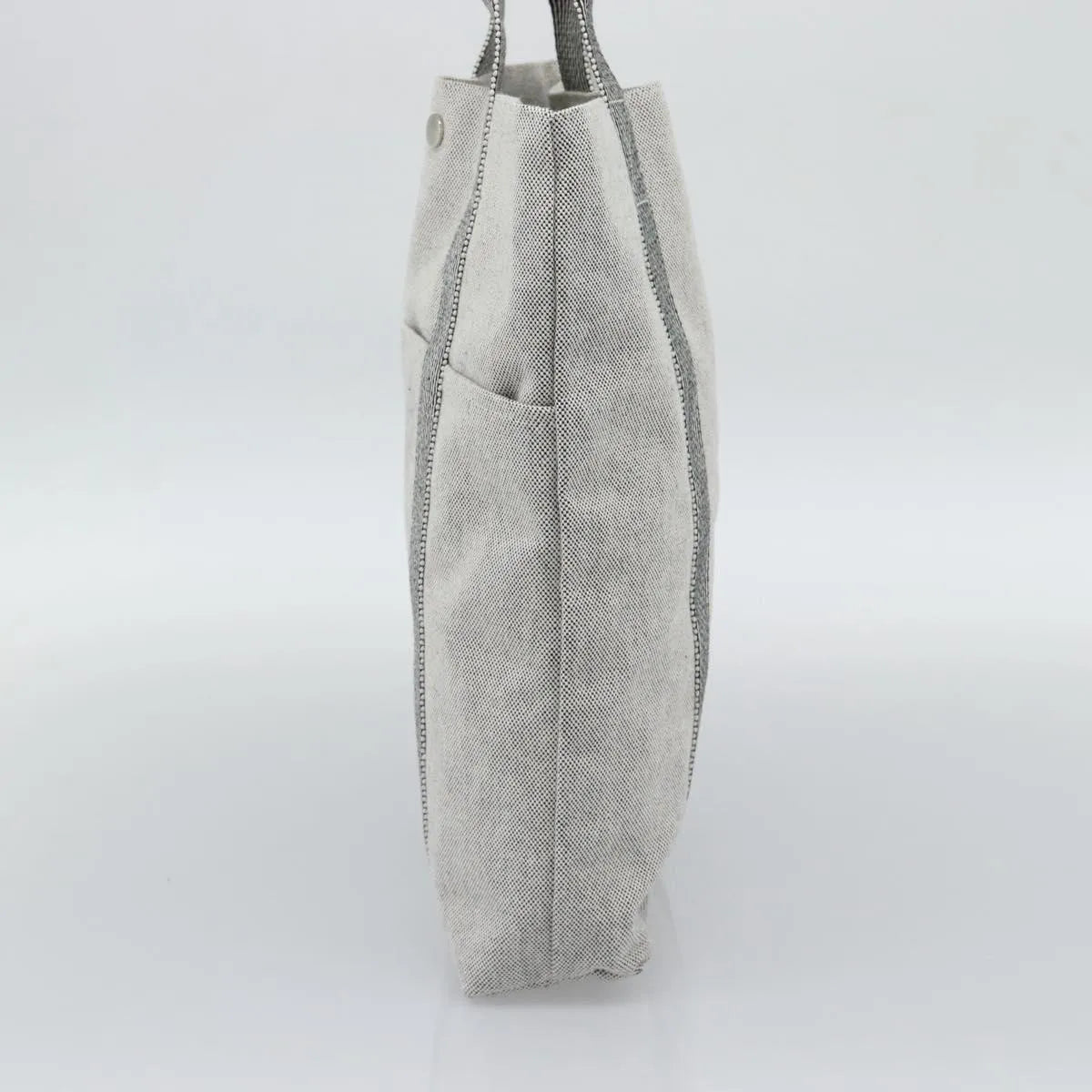 Hermes Fourre-tout Herline Fourre-tout Herline, Gray, Canvas, Tote Bag