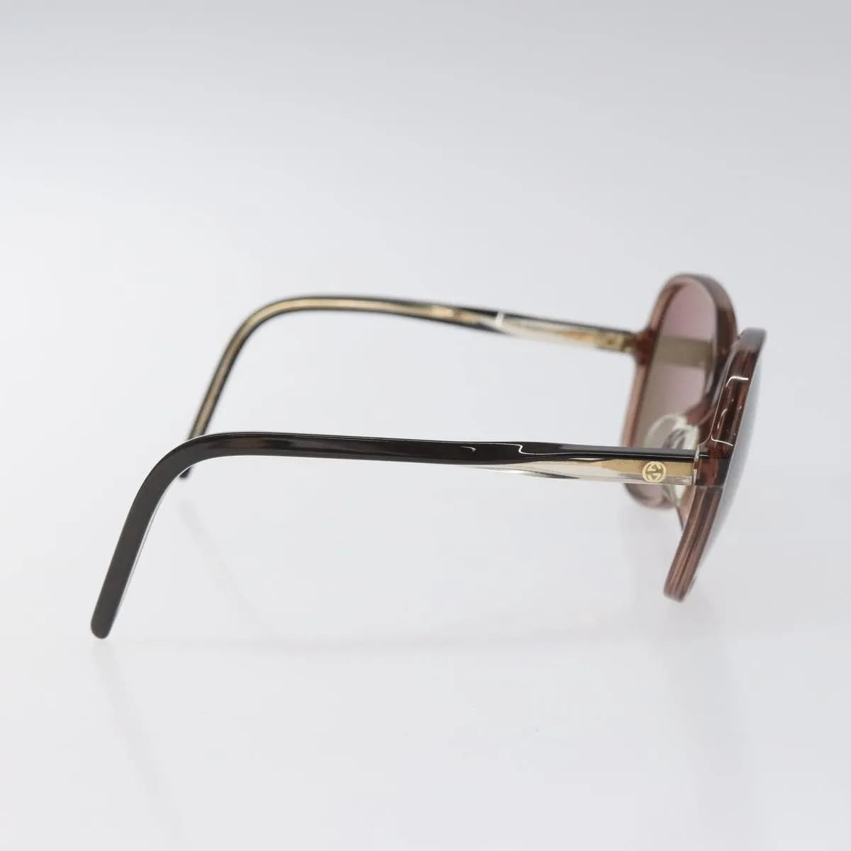 Gucci Eyewear Interlocking G Sunglasses, Brown, Plastic, Sunglasses