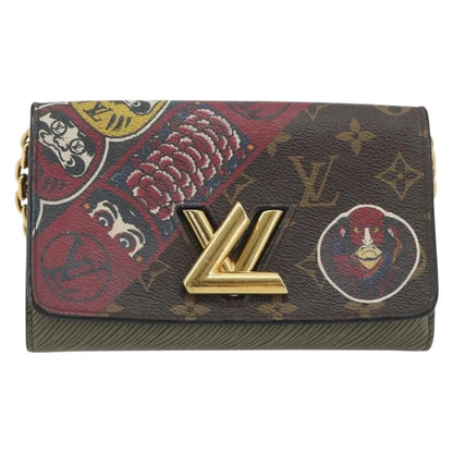 Louis Vuitton Twist Monogram Leather, Multicolour, Canvas, Clutch