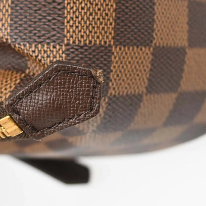 Louis Vuitton Belem Damier Ebene, Brown, Canvas, Shoulder Bag