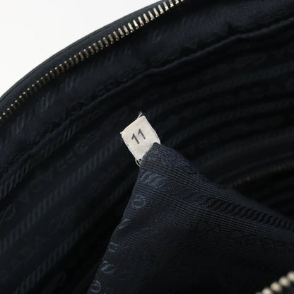 Prada Zip Around Saffiano Leather, Navy, Leather, Briefcase
