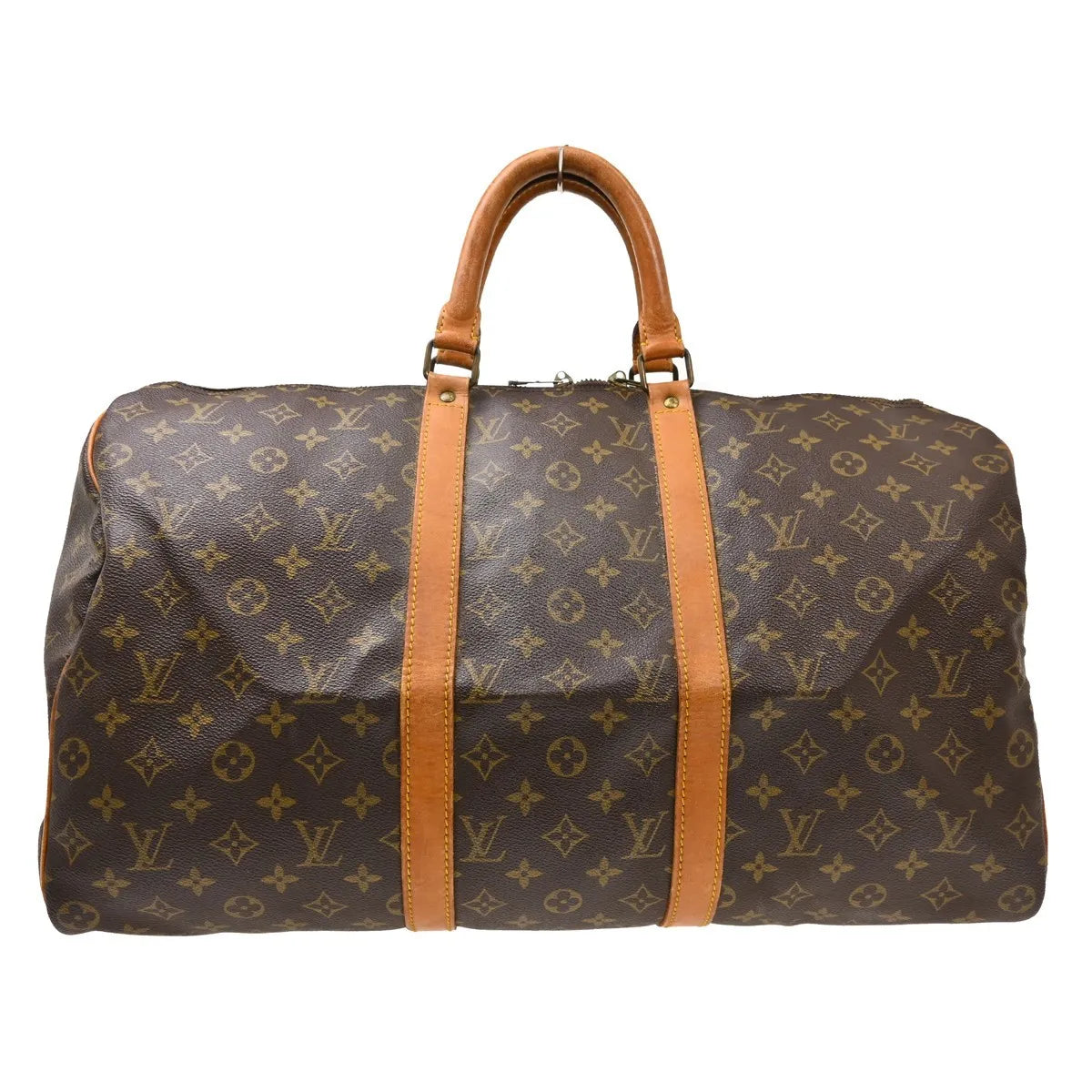 Louis Vuitton Keepall Monogram Canvas, Brown, Canvas, Travel Bag