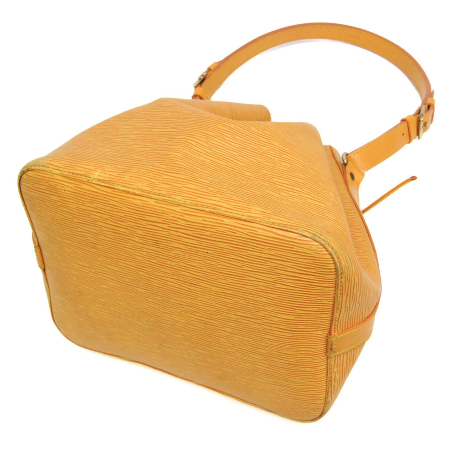 Louis Vuitton Petit Noe Epi Leather, Yellow, Leather, Shoulder Bag
