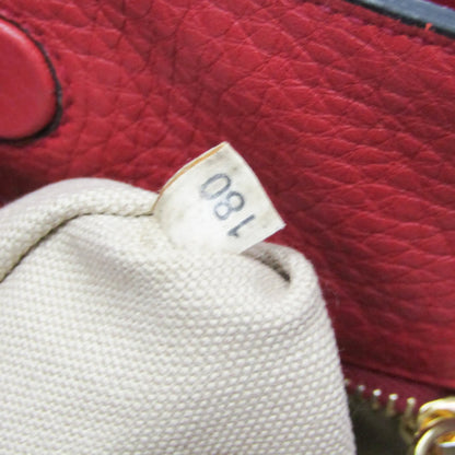Prada Vintage Tote Leather, Red, Leather, Tote Bag