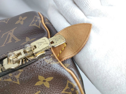 Louis Vuitton Keepall Monogram Canvas, Brown, Canvas, Travel Bag