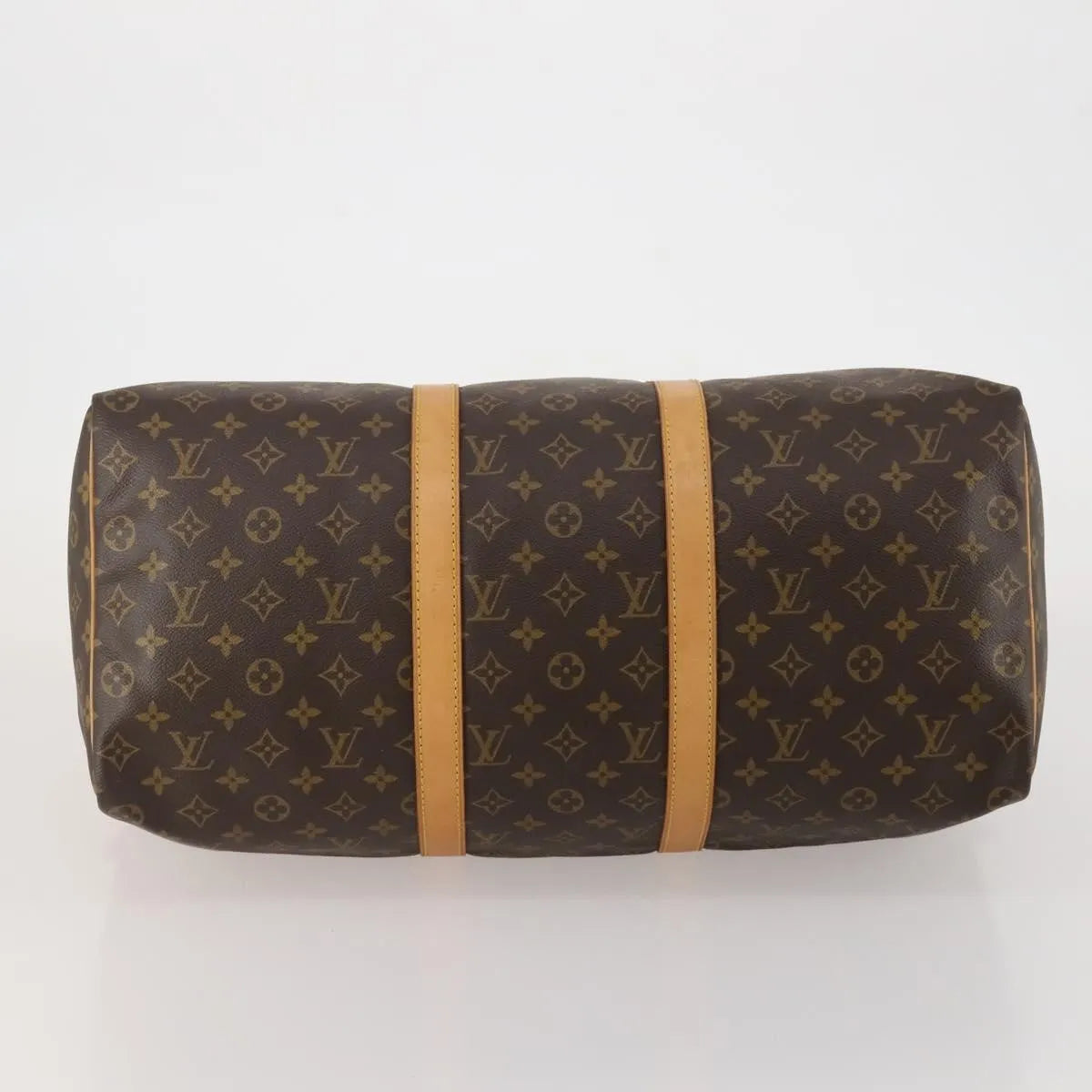 Louis Vuitton Keepall Monogram Canvas, Brown, Canvas, Travel Bag