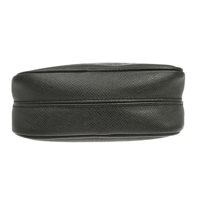 Louis Vuitton Dimitri Messenger Taiga Leather, Black, Leather, Shoulder Bag