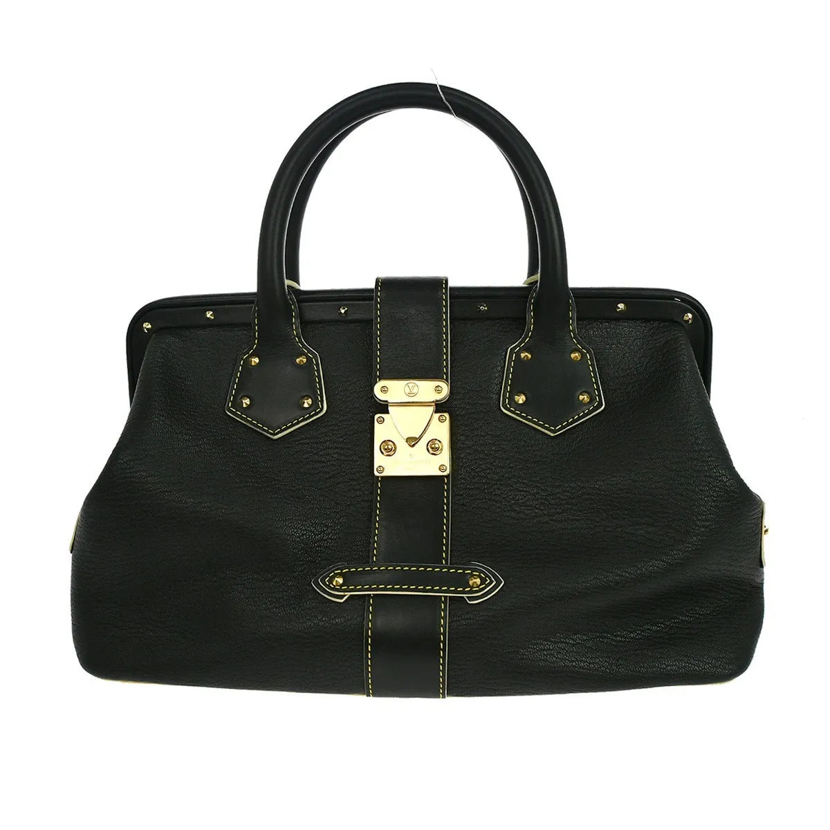 Louis Vuitton Suhali L'Ingenieux Leather, Black, Leather, Handbag
