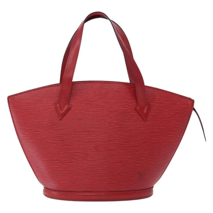 Louis Vuitton Saint Jacques Epi, Red, Leather, Handbag