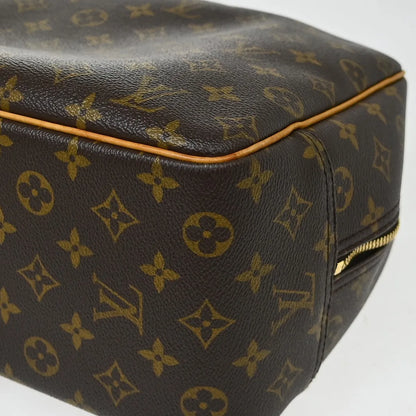Louis Vuitton Deauville Monogram, Brown, Canvas, Handbag