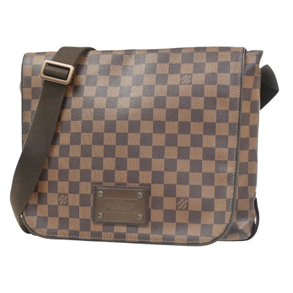 Louis Vuitton Brooklyn Damier, Brown, Canvas, Shoulder Bag