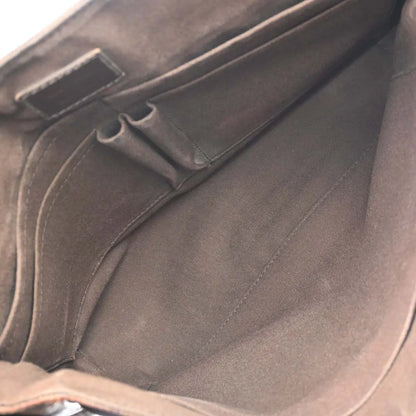 Louis Vuitton District Messenger Damier, Brown, Canvas, Shoulder Bag