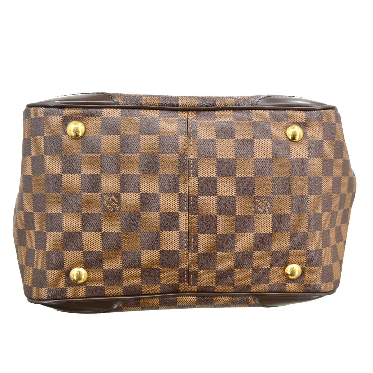 Louis Vuitton Verona Damier Ebene, Brown, Canvas, Tote Bag