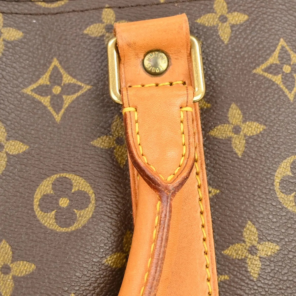 Louis Vuitton Keepall Monogram, Brown, Canvas, Travel Bag