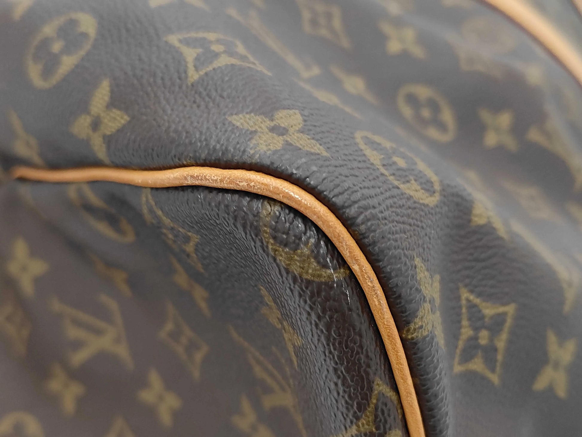 Louis Vuitton Keepall Monogram Canvas, Brown, Canvas, Travel Bag