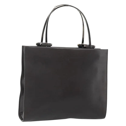 Gucci Vintage Leather, Brown, Leather, Handbag