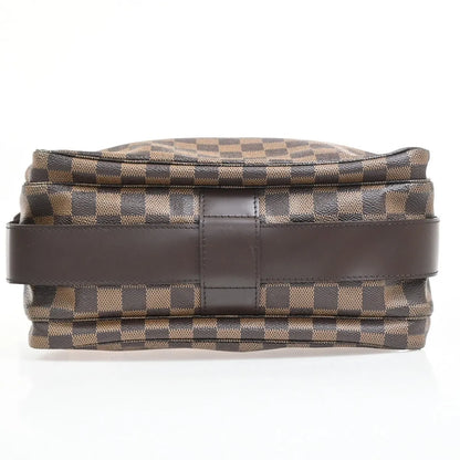 Louis Vuitton Naviglio Damier Ebene, Brown, Canvas, Shoulder Bag