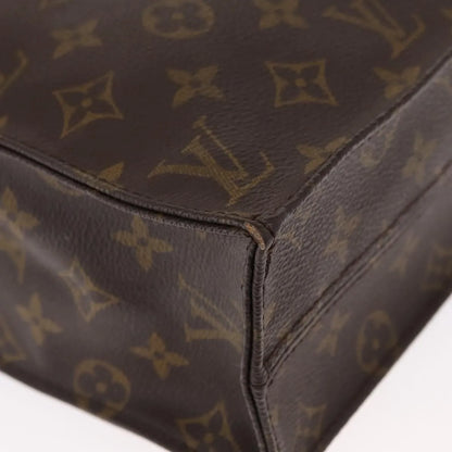 Louis Vuitton Sac Plat Monogram, Brown, Canvas, Tote Bag