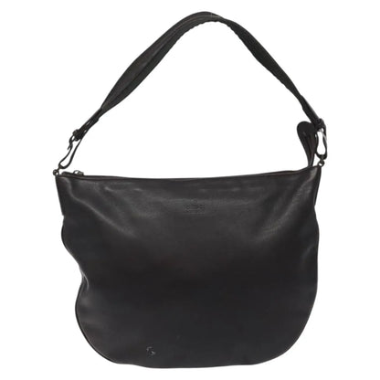 Gucci Vintage Leather, Brown, Leather, Shoulder Bag