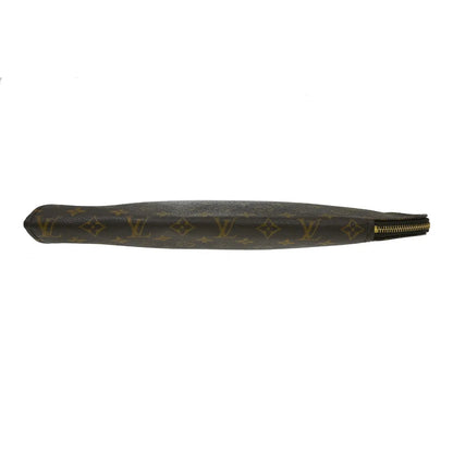 Louis Vuitton Poche Documents Monogram Canvas, Brown, Canvas, Clutch