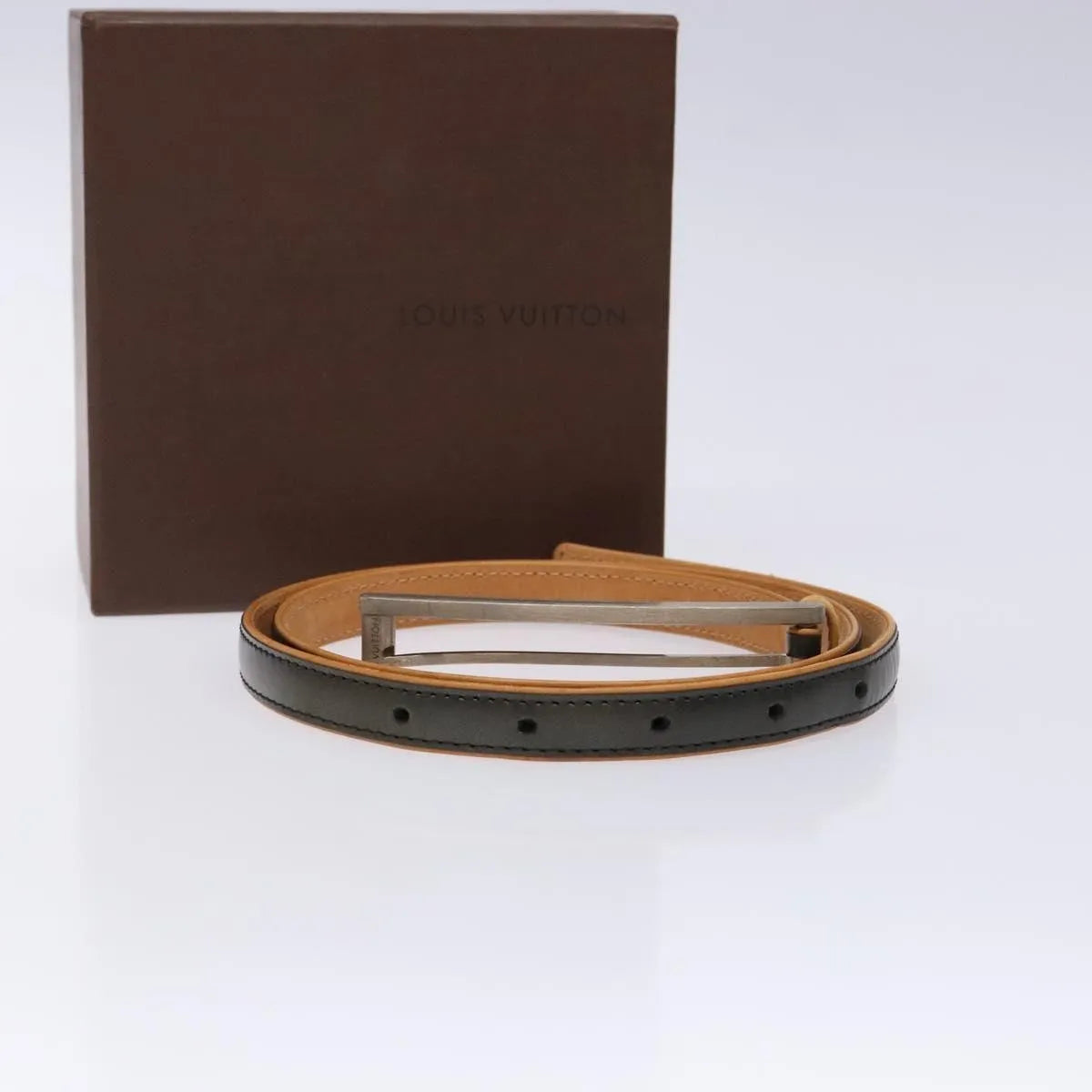Louis Vuitton Belt Patent, Black, Leather, Belt