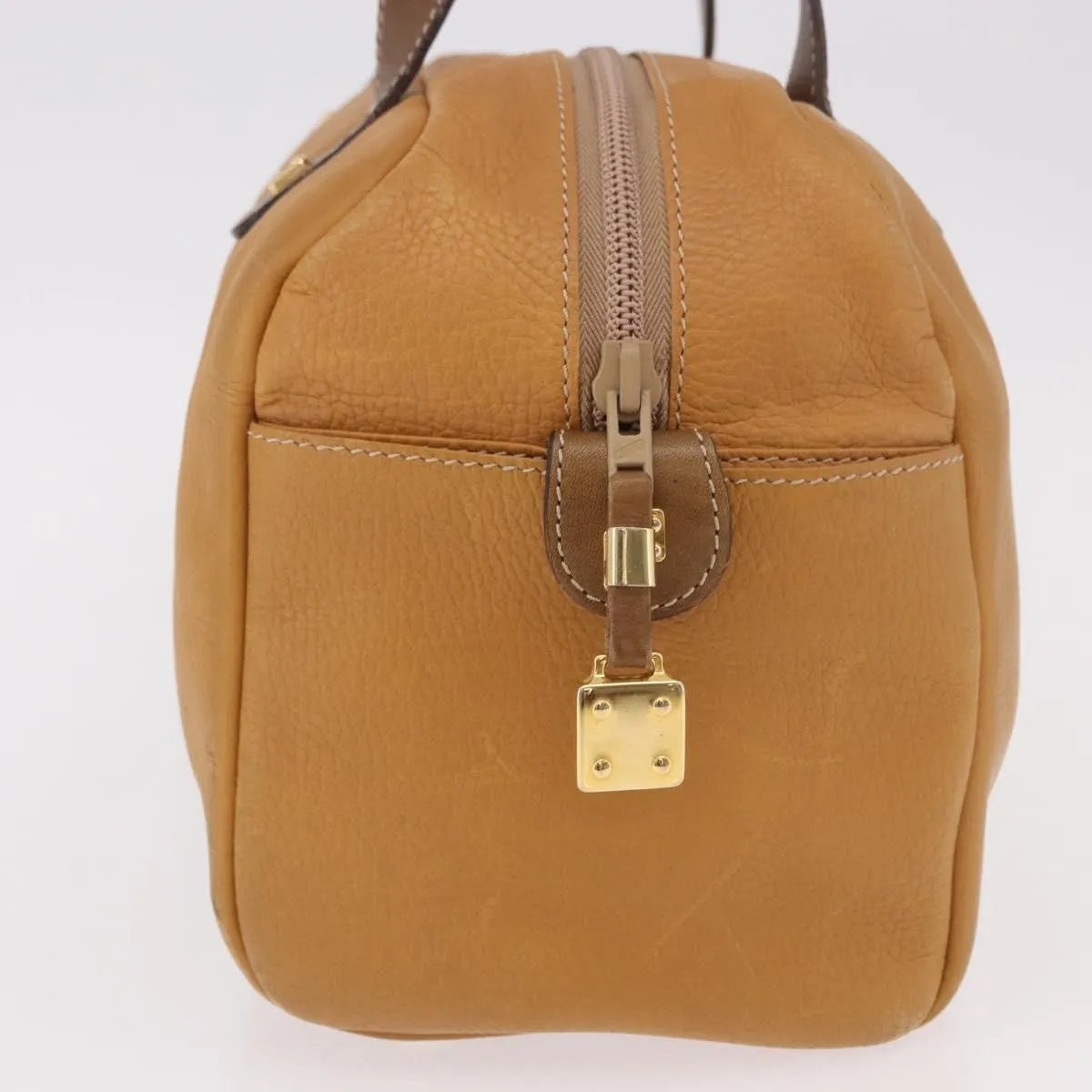 Loewe Anagram Leather, Beige, Leather, Handbag