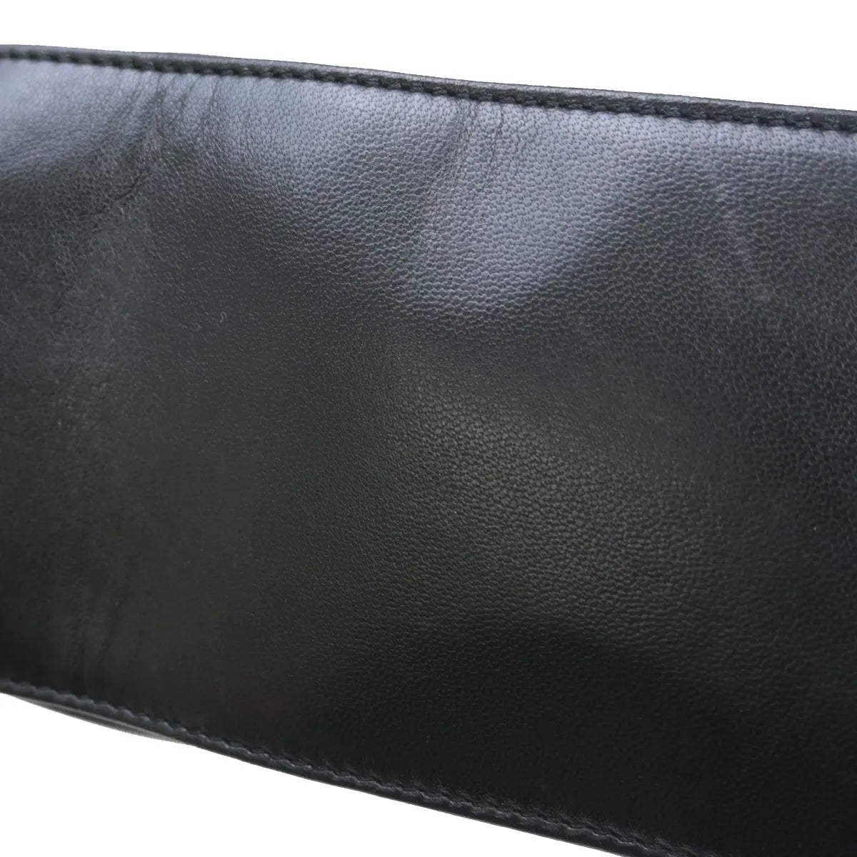 Chanel Chocolate Bar CC Tote Quilted Leather, Black, Leather, Tote Bag