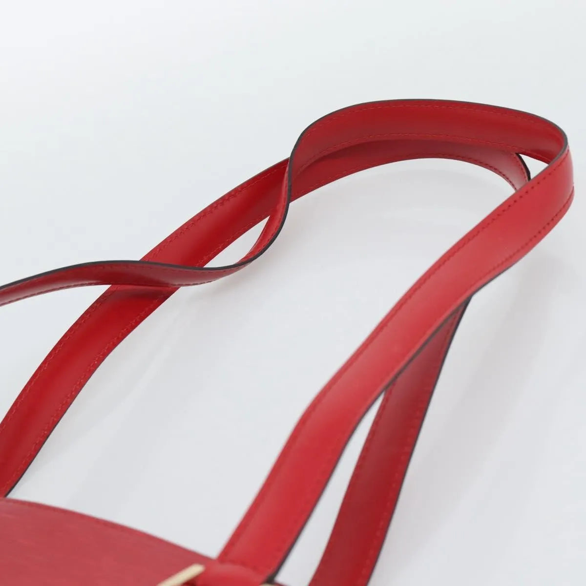 Louis Vuitton Duplex Epi Leather, Red, Leather, Shoulder Bag