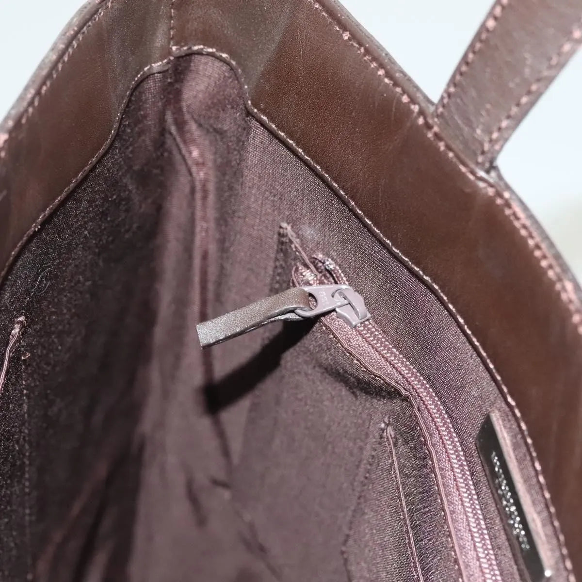 Burberry Vintage Leather, Brown, Leather, Handbag