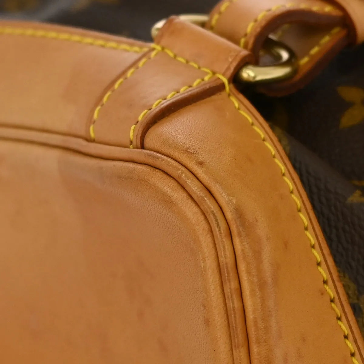 Louis Vuitton Montsouris Monogram, Brown, Canvas, Backpack