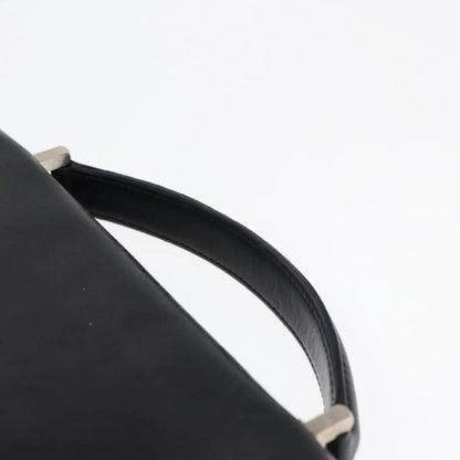 Fendi Vintage Leather, Black, Leather, Handbag