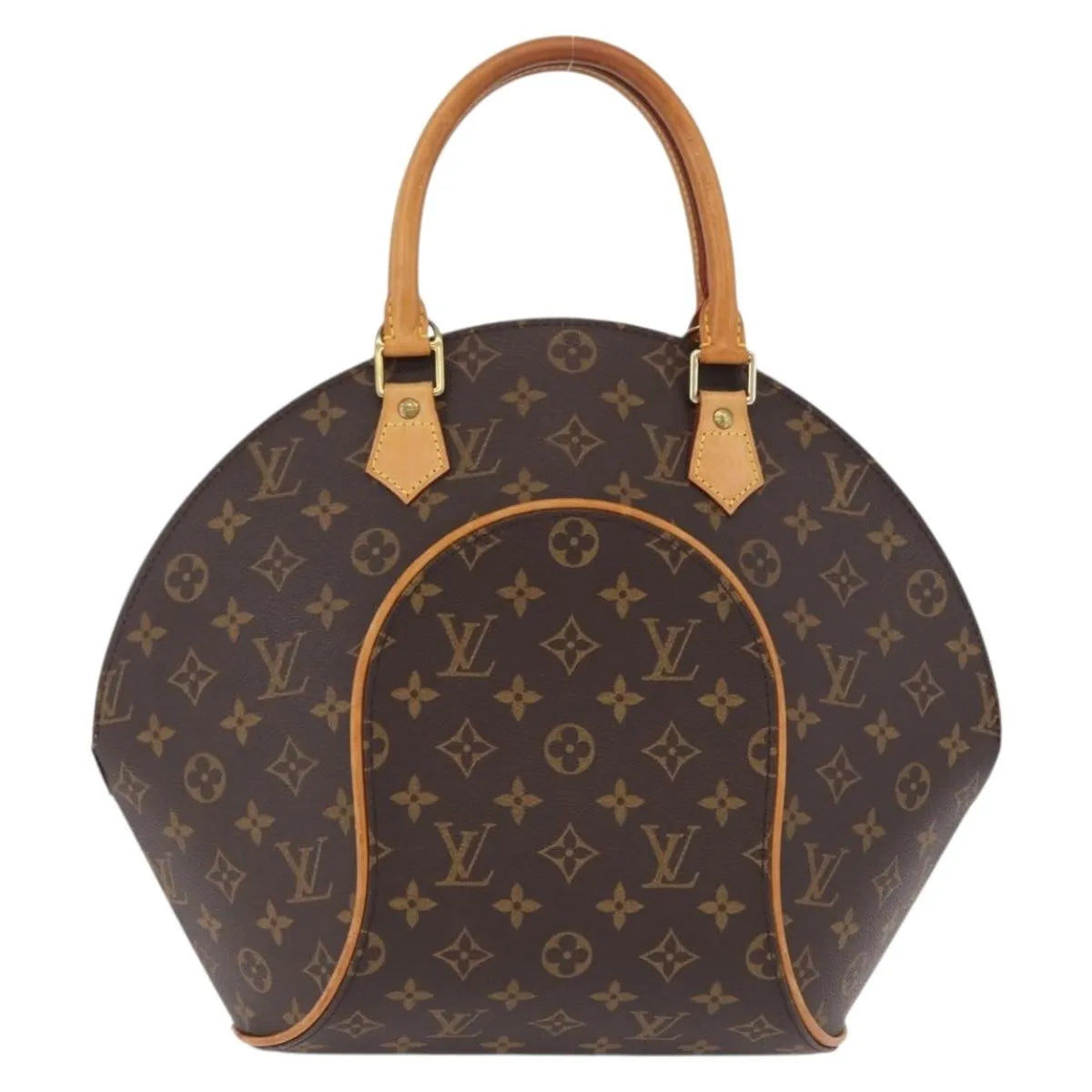 Louis Vuitton Ellipse Monogram, Brown, Canvas, Handbag