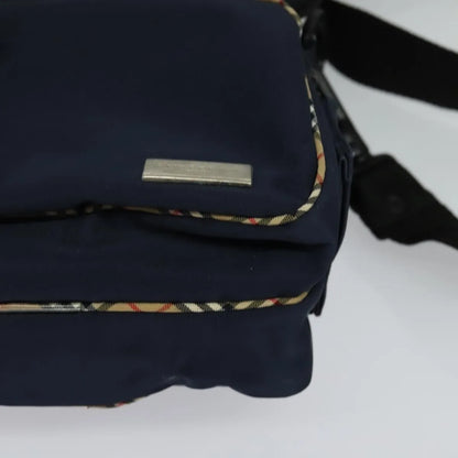 Burberry Vintage Nylon, Navy, Nylon, Shoulder Bag