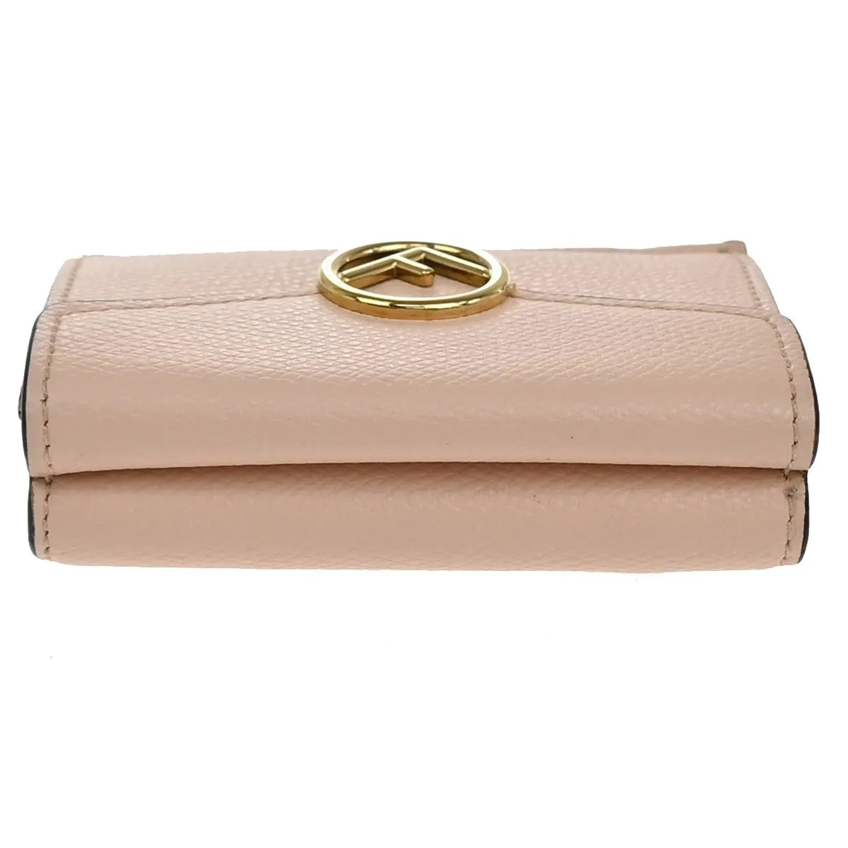 Fendi F is Fendi Trifold Leather, Pink, Leather, Wallet