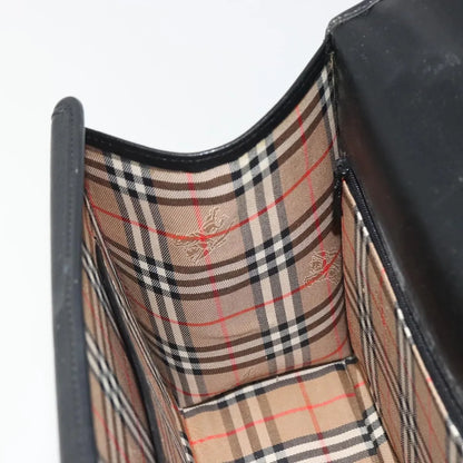 Burberry Vintage Leather, Black, Leather, Handbag