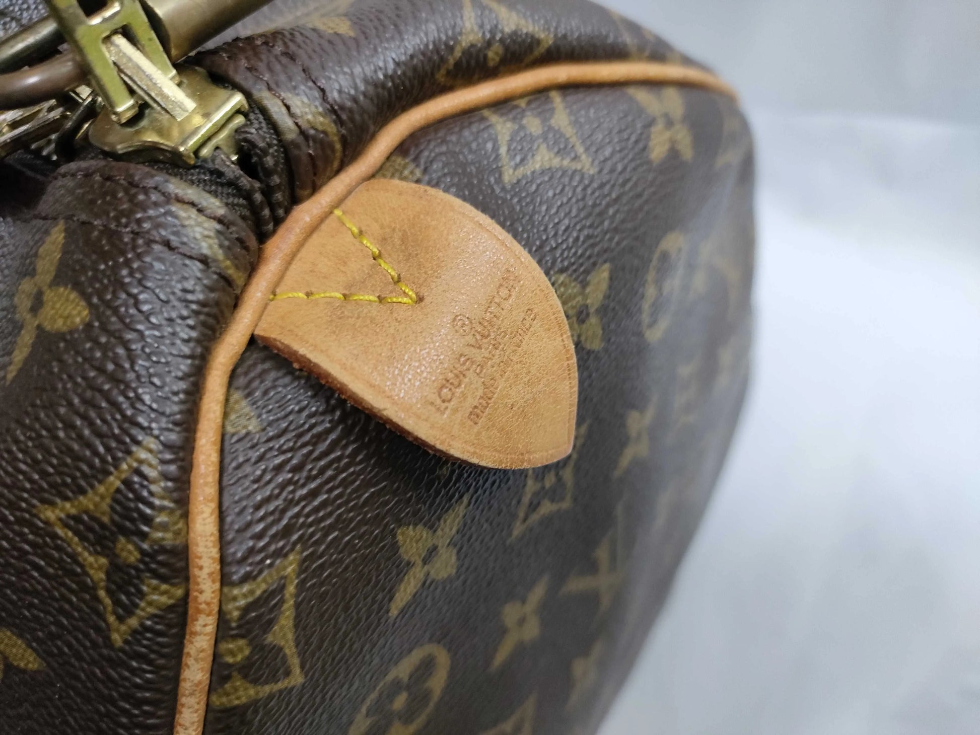 Louis Vuitton Keepall Monogram, Brown, Canvas, Travel Bag