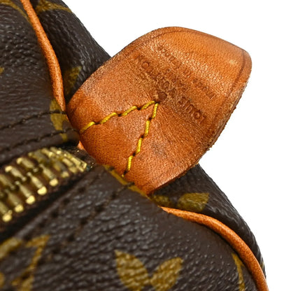 Louis Vuitton Keepall Monogram, Brown, Canvas, Travel Bag