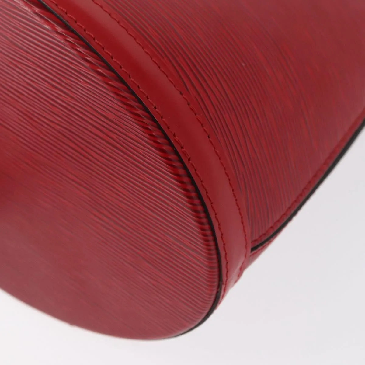 Louis Vuitton Cluny Epi Leather, Red, Leather, Shoulder Bag