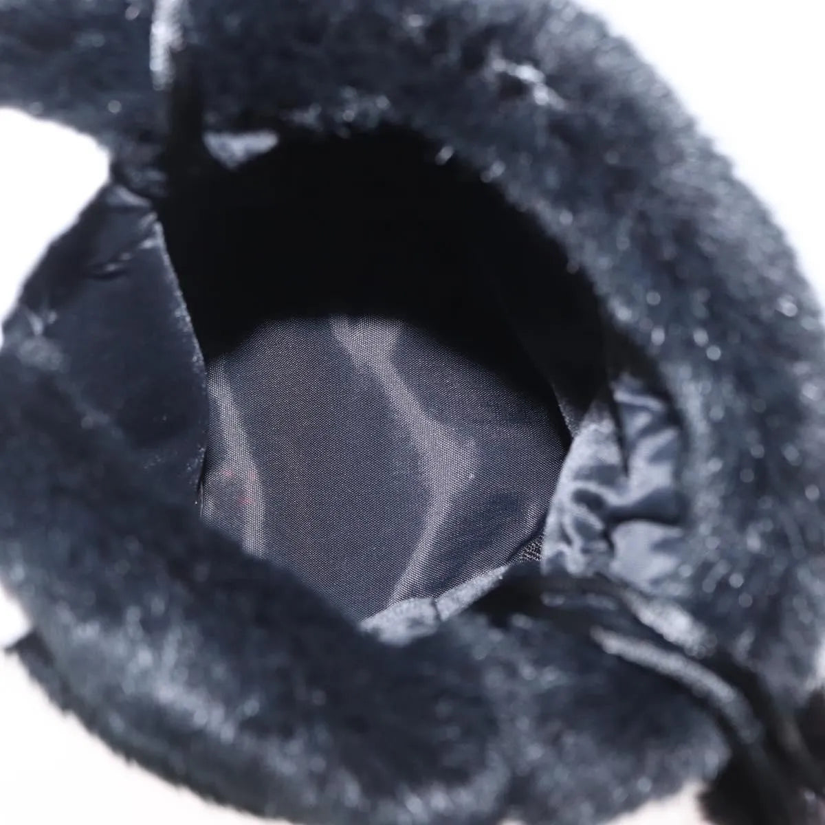 Celine Vintage Pouch Nylon, Black, Nylon, Clutch