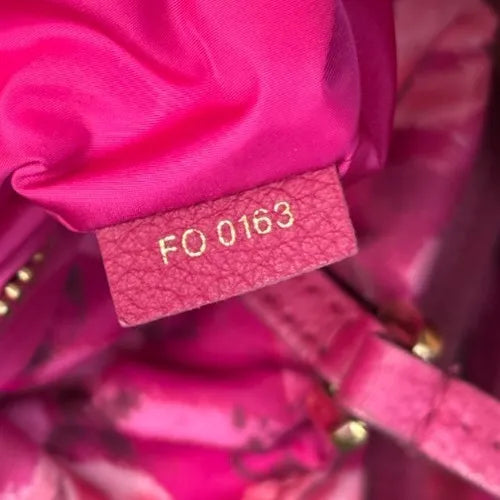Louis Vuitton Noefull Ikat Nylon, Pink, Nylon, Shoulder Bag
