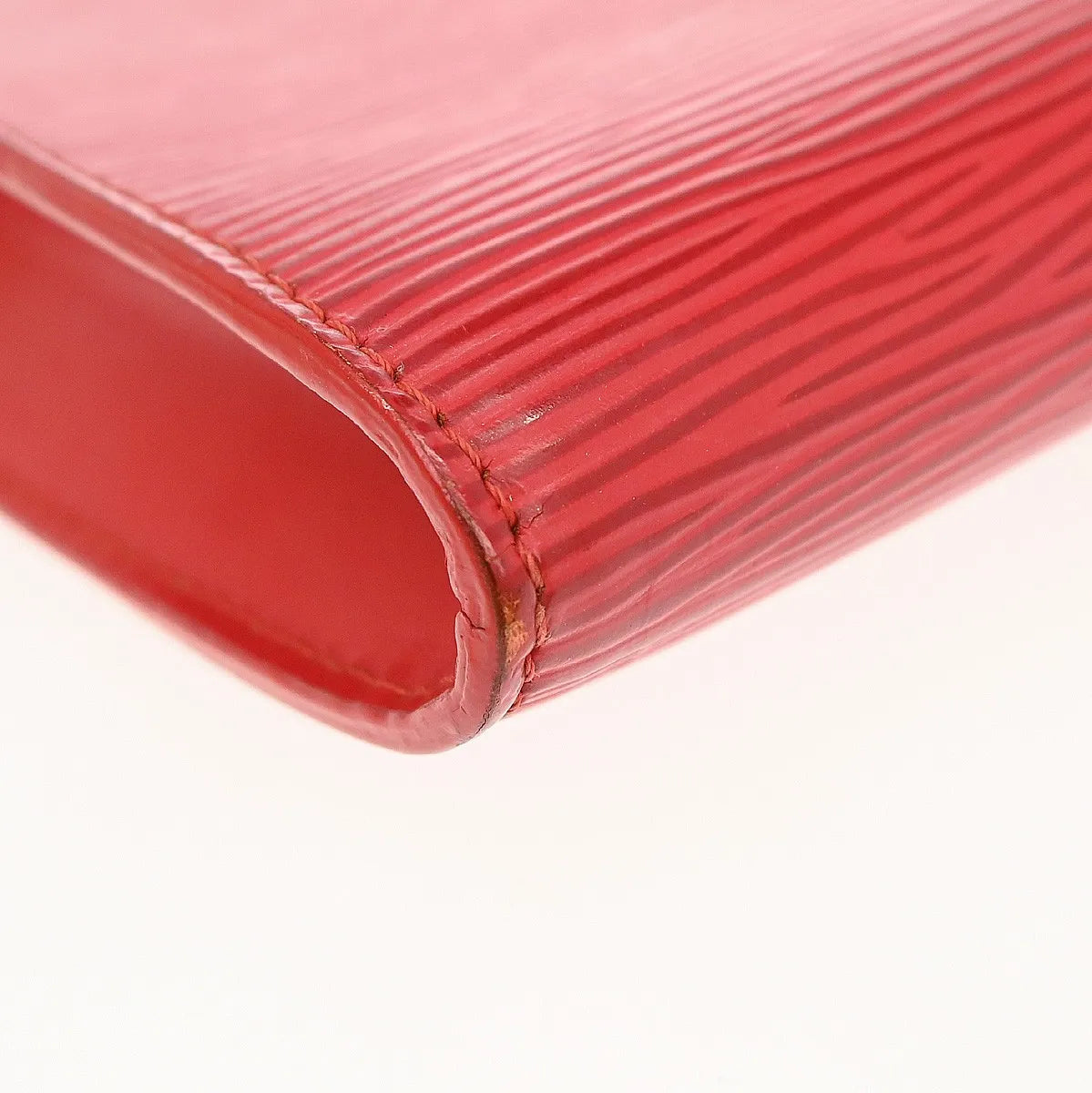 Louis Vuitton Pochette Accessoires Epi Leather, Red, Leather, Clutch