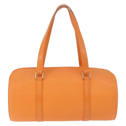 Louis Vuitton Soufflot Epi Leather, Orange, Leather, Handbag