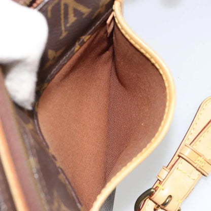 Louis Vuitton Popincourt Monogram Canvas, Brown, Canvas, Shoulder Bag